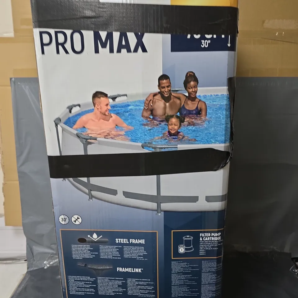 BOXED BESTWAY 12FT PRO MAX POOL - COLLECTION ONLY