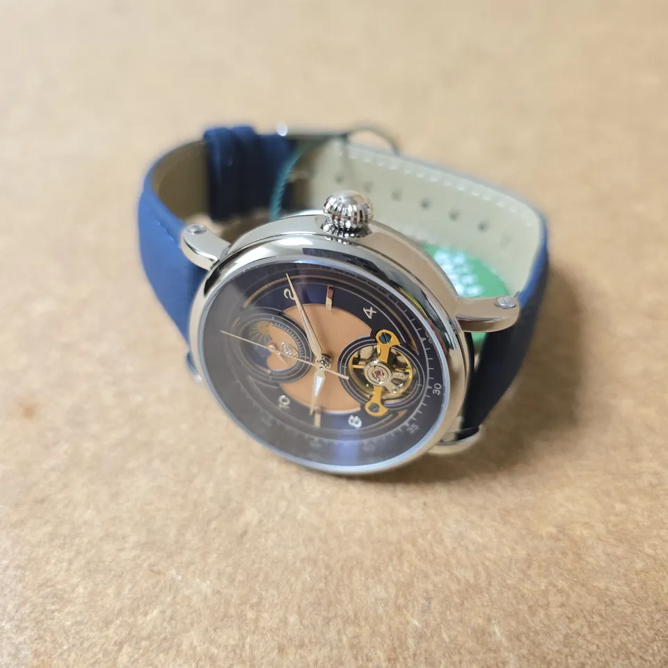 RAYMOND GAUDIN RG MECHANICAL WRISTWATCH – BLUE STRAP