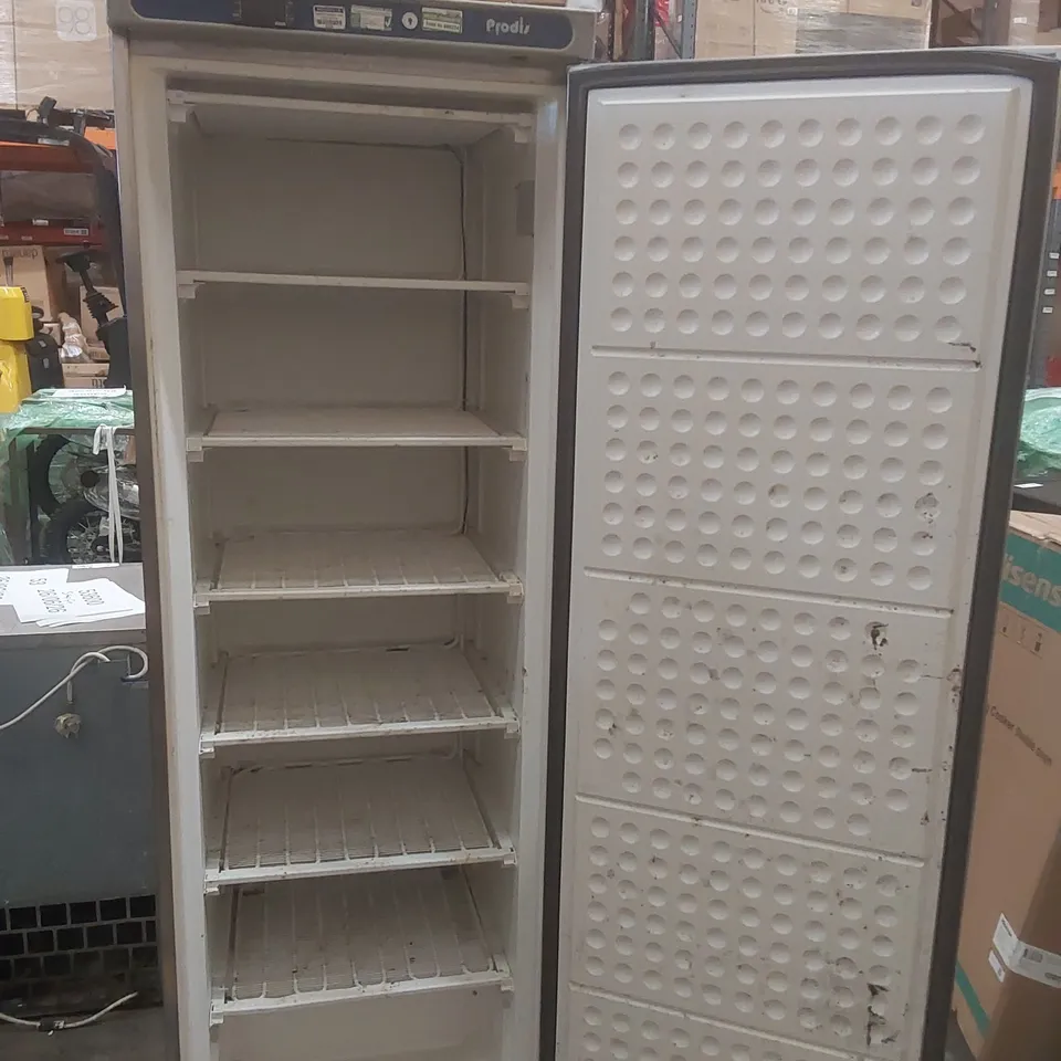 PRODIS HC400FSS 361 LTR UPRIGHT SINGLE DOOR STAINLESS STEEL FREEZER