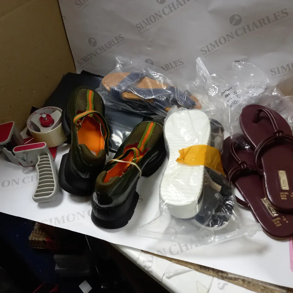 LOT OF 4 WOMENS SHOES MULTIPLE STYLES AND SIZES