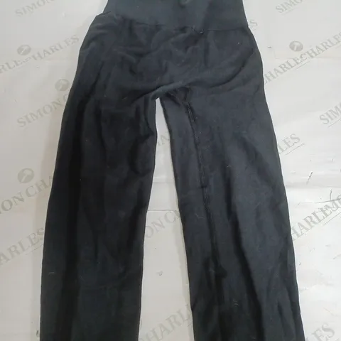 GYMSHARK RIBBED COTTON SEAMLESS LEGGINGS - SMALL