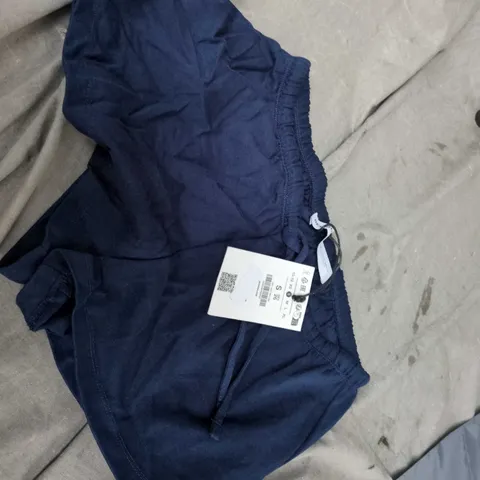 NAVY BLUE DRAWSTRING SHORTS – SIZE S