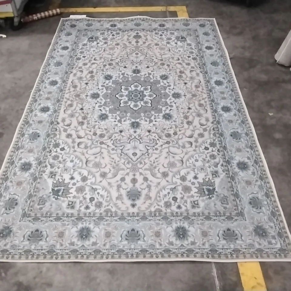 TUSCON SECRET GARDEN WASHABLE AREA RUG APPROXIMATELY 152X244CM