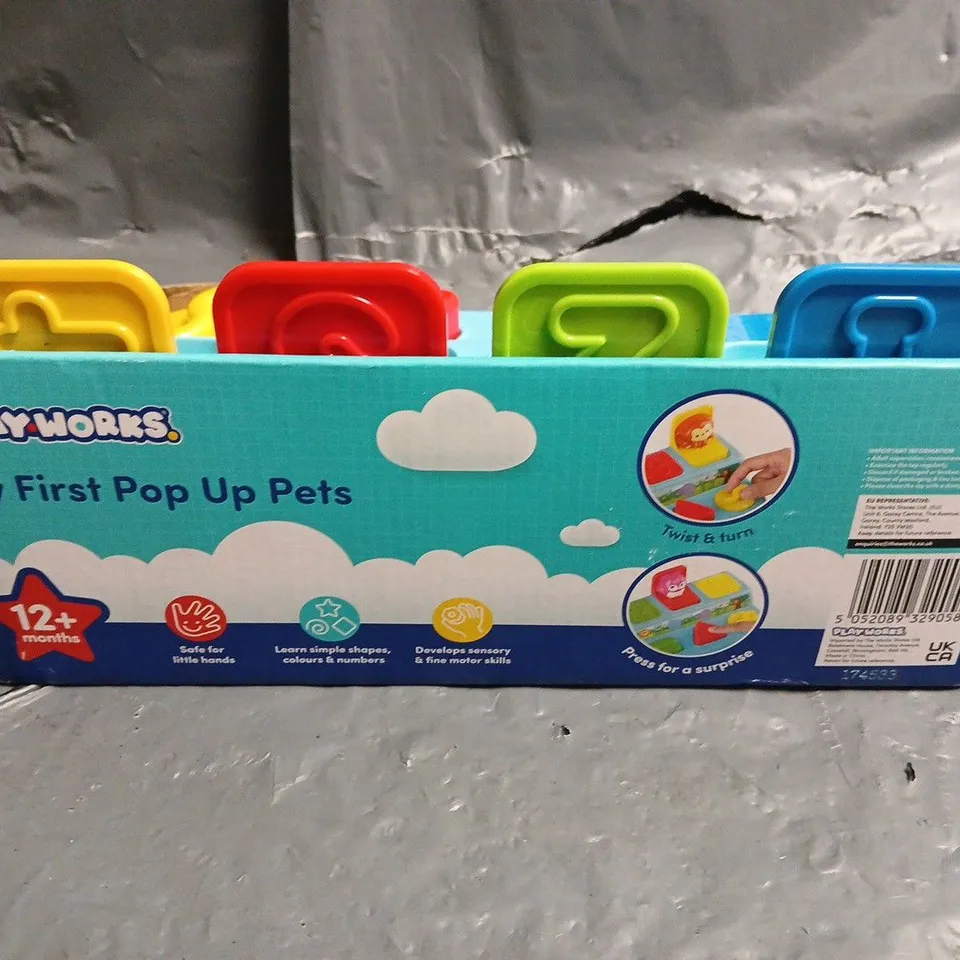 PLAYWORKS MY FIRST POP UP PETS
