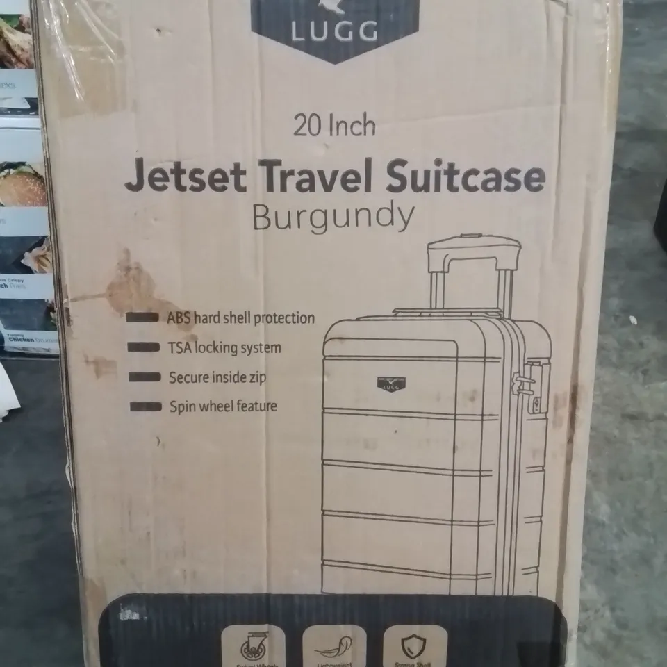 BOXED LUGG JETSET TRAVEL SUITCASE