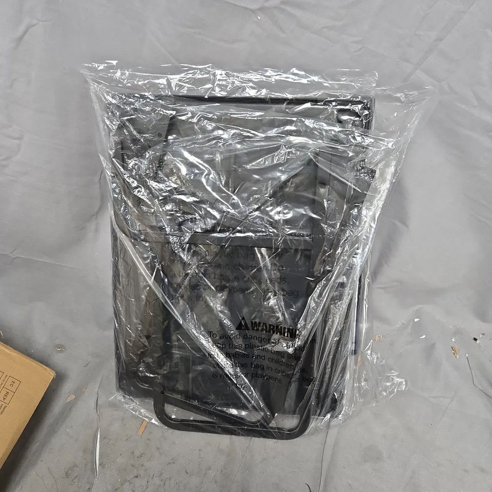 BLACK METAL KITCHEN DISH DRYING RACK – BOXED