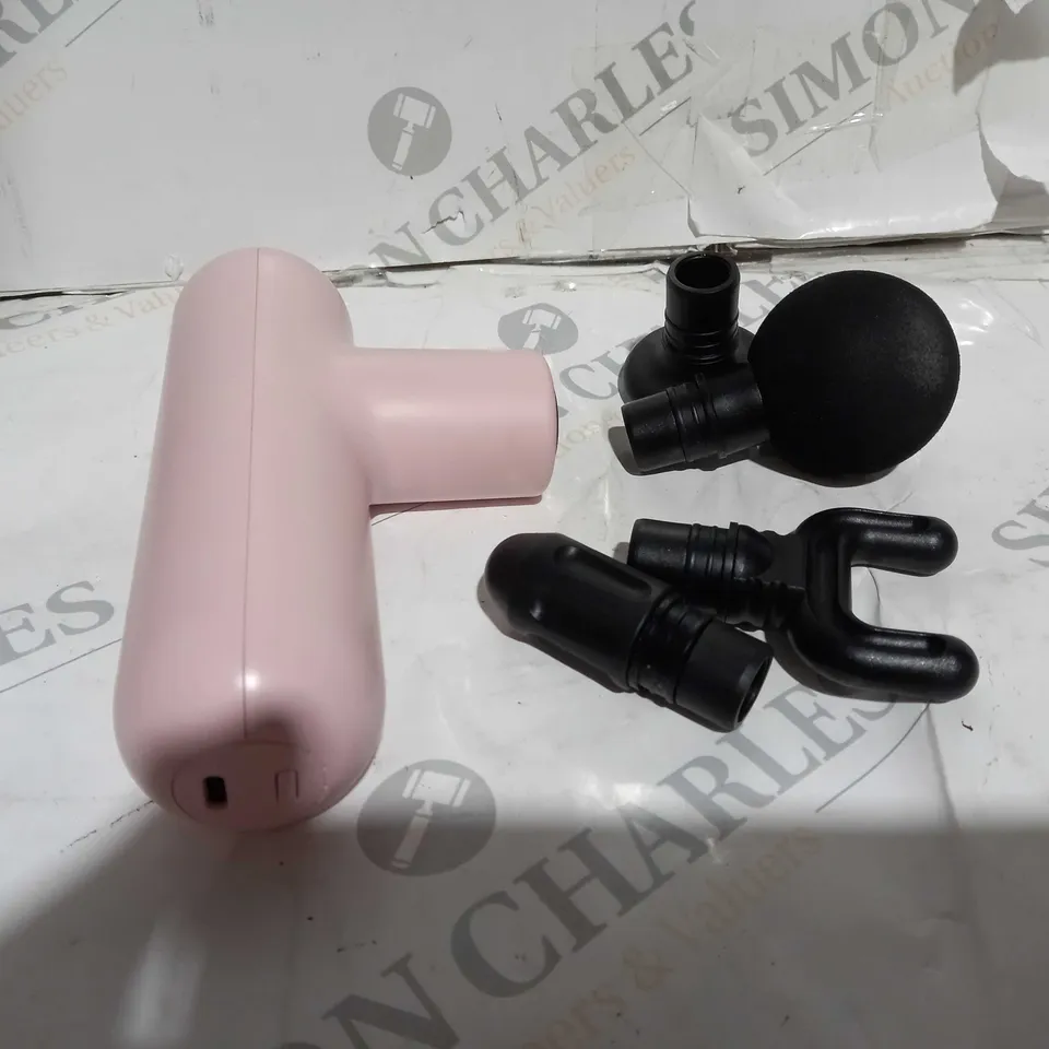 BOXED LOLA 4 SPEED HAND HELD MASSAGE GUN IN PAMPER PINK