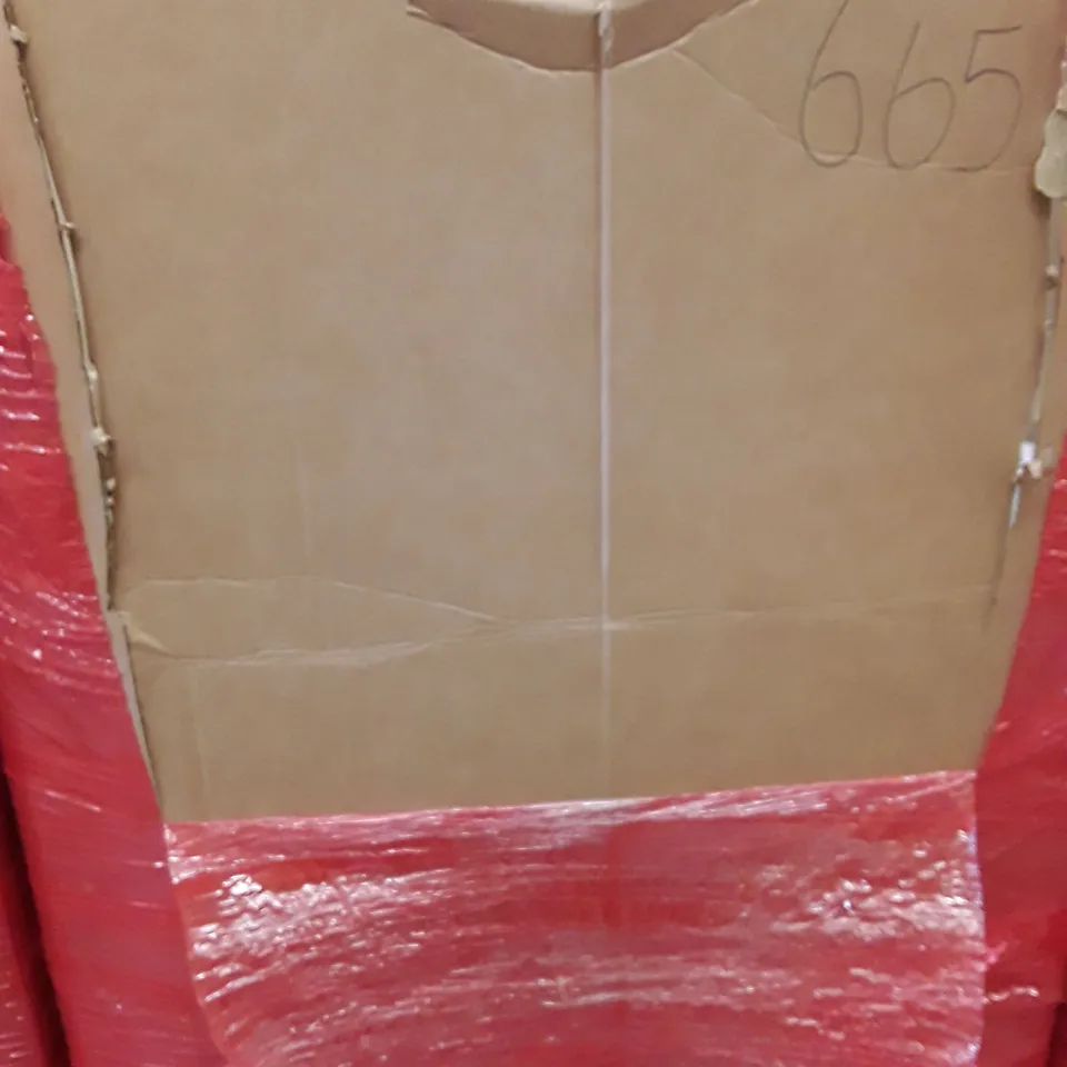 PALLET OF ASSORTED HOUSEHOLD GOODS AND PRODUCTS TO INCLUDE; NINJA SLUSHI, CEILING FAN, FLOOR FAN, BOXED FURNITURE ECT