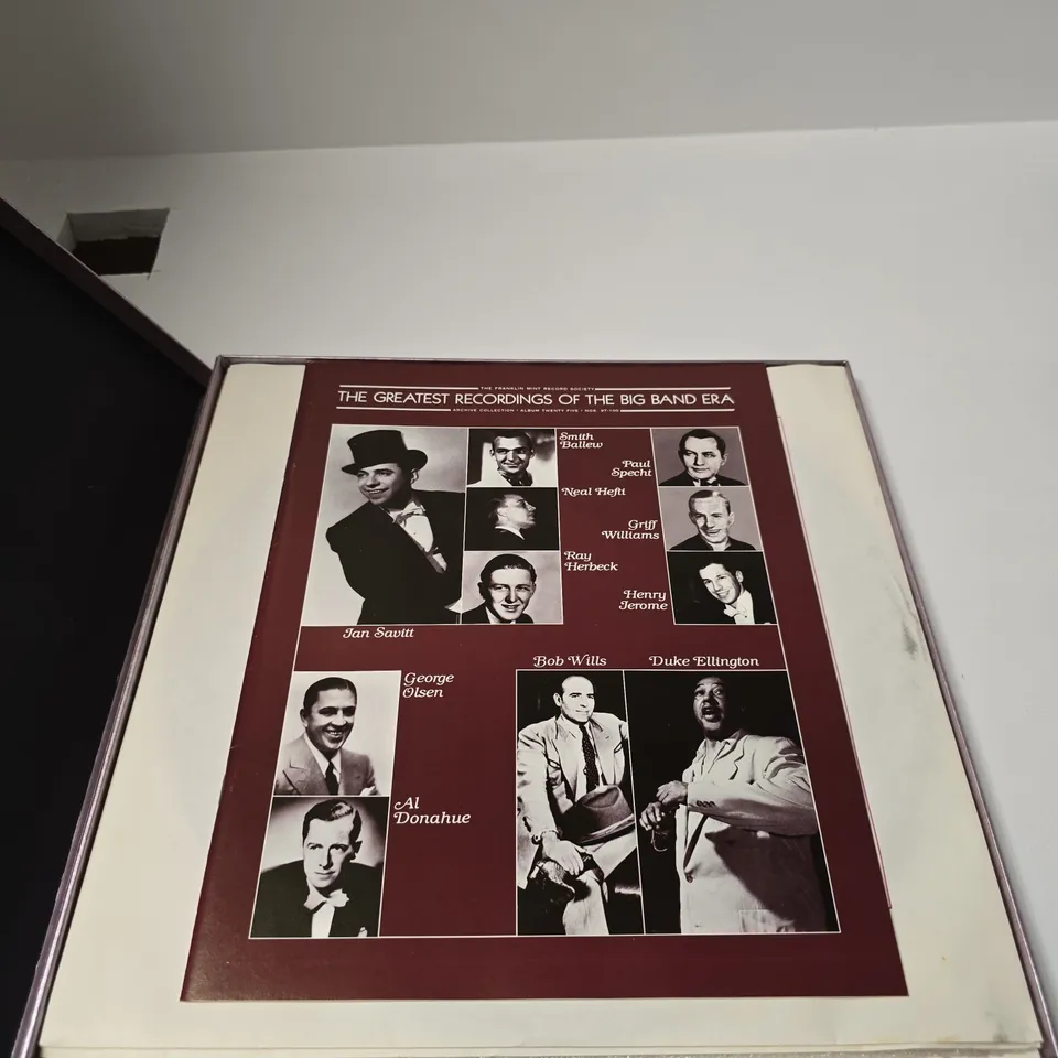 THE GREATEST RECORDINGS OF THE BIG BAND ERA – ARCHIVE COLLECTION (BOXED SET) BY THE FRANKLIN MINT RECORD SOCIETY