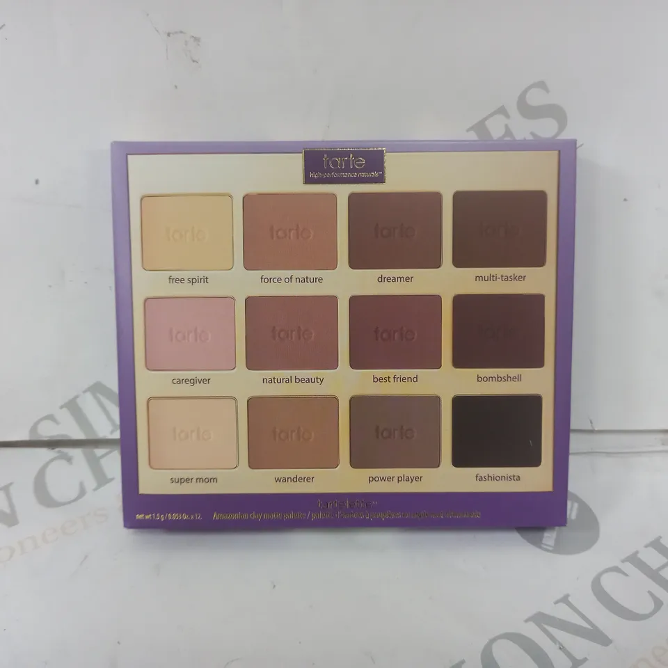 BOXED TARTE CLAY MATTE PALETTE 
