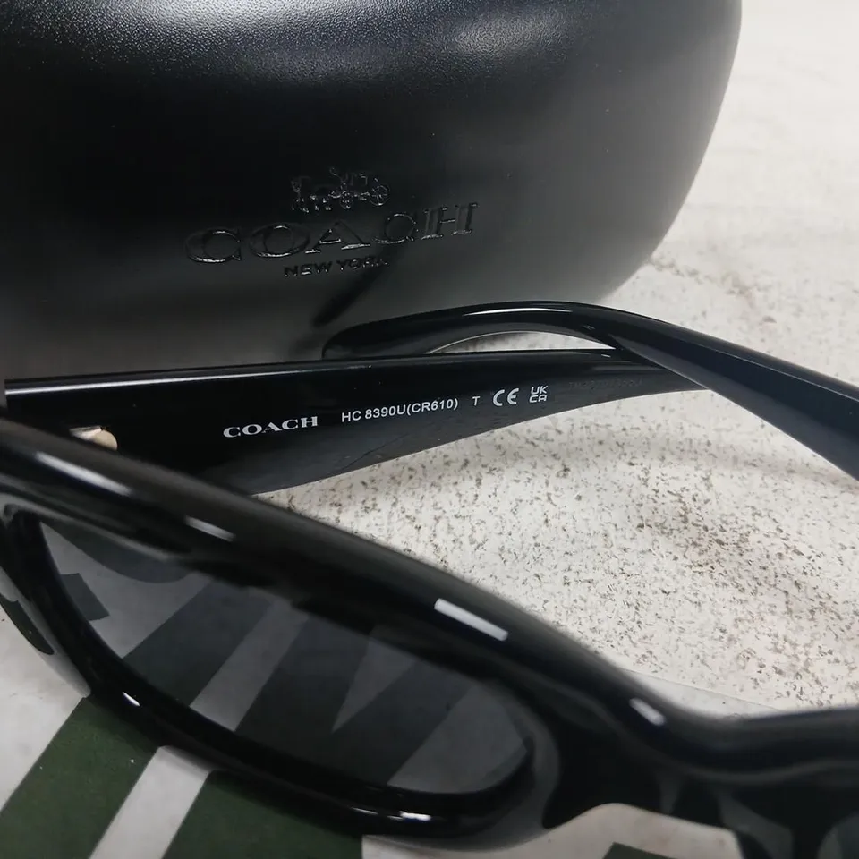 COACH SUNGLASSES HC 8390U (CR610) – BLACK