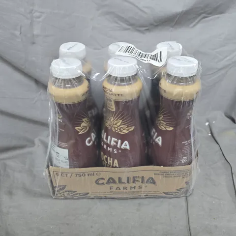 6 X CALIFIA FARMS CALIFIA COLDBREW DRINKS - 6 X 750ML 