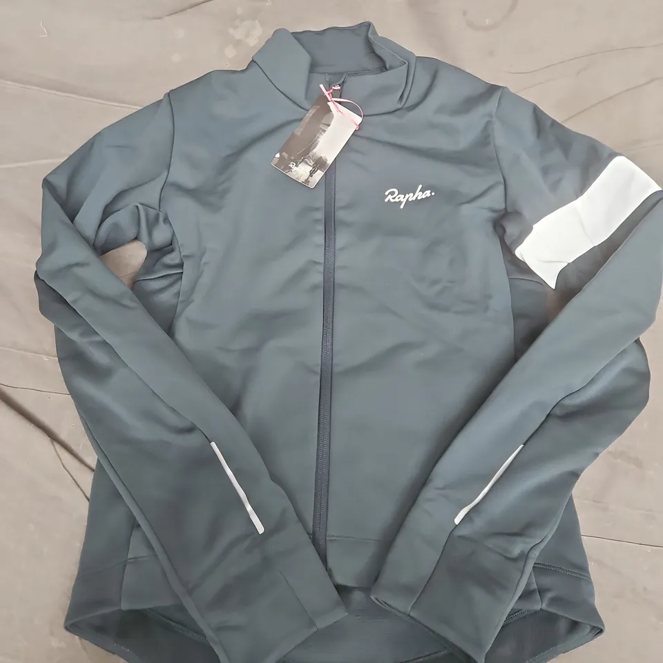 RAPHA MENS CORE WINTER JACKET IN GREEN - MEDIUM