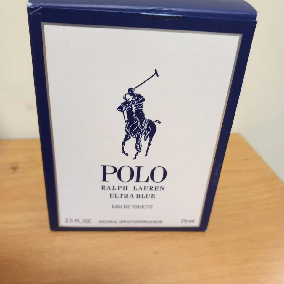 BOXED POLO RALPH LAUREN ULTRA BLUE EAU DE TOILETTE 75ML