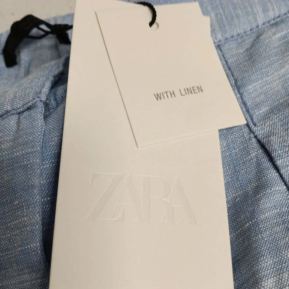 ZARA WOMEN’S LINEN TROUSERS, SIZE XS