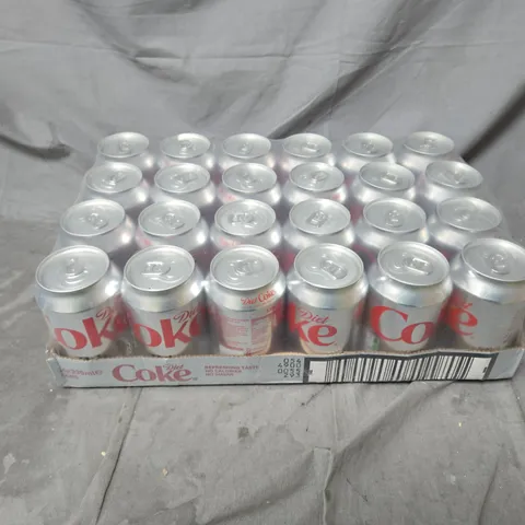 24 X 330ML DIET COKE CANS