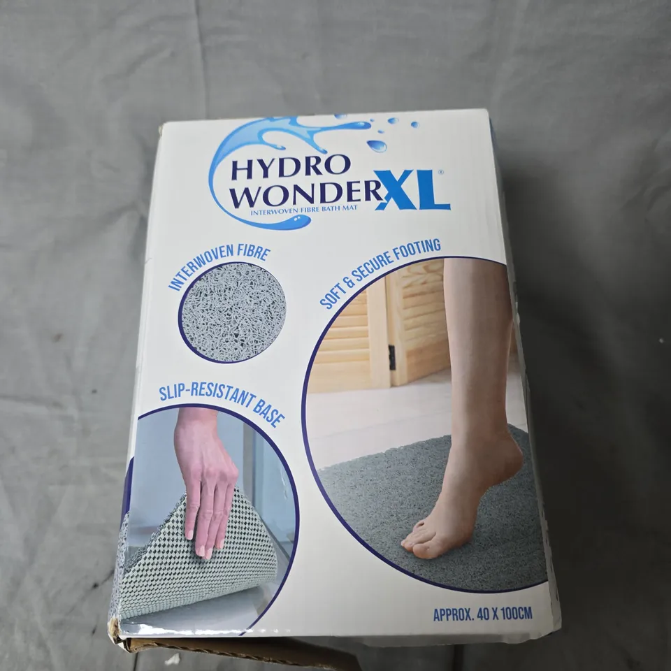 HYDRO WONDER XL INTERWOVEN FIBRE BATH MAT 