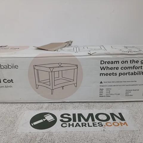 MY BABIIE TRAVEL COT 
