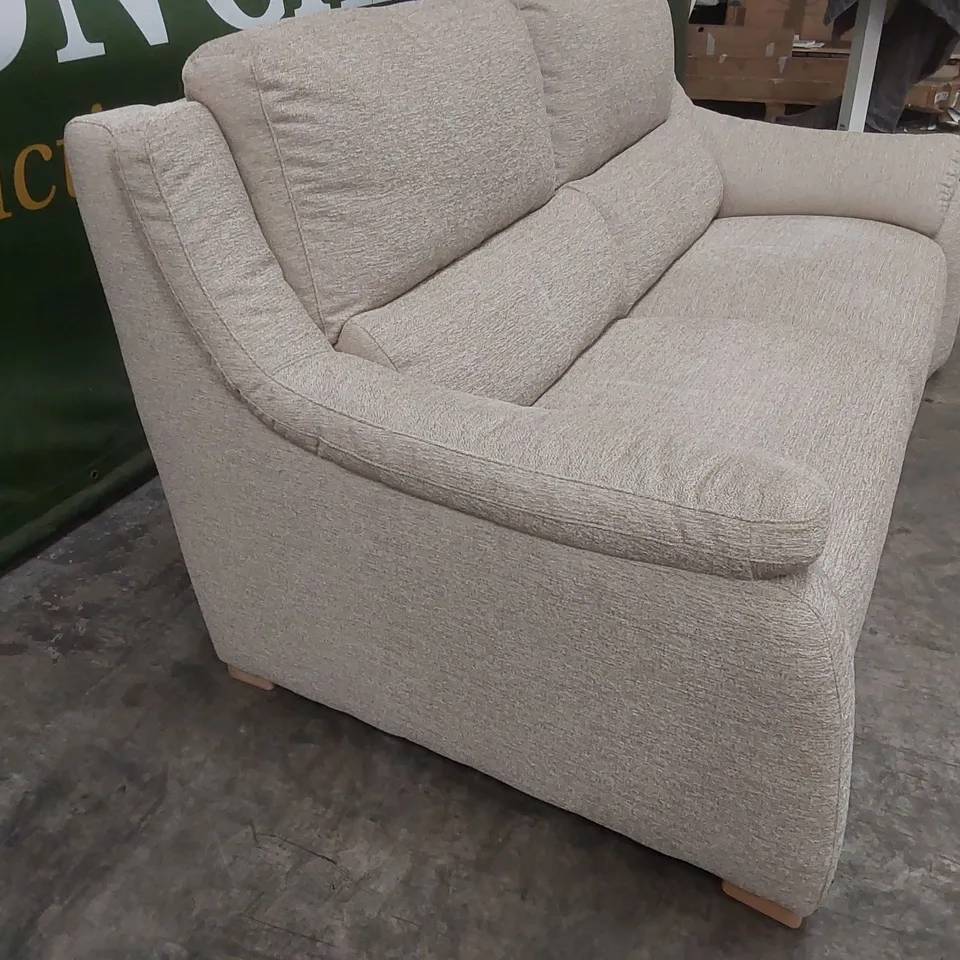 QUALITY DESIGNER ITALIAN MADE DEGANO SLIM 3 SEATER FABRIC SOFA - SOFA