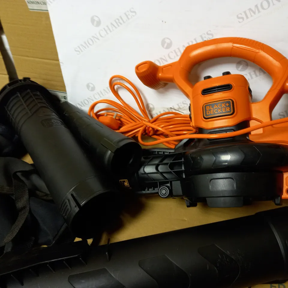 BLACK+DECKER BEBLV260-GB BLOWER VAC 