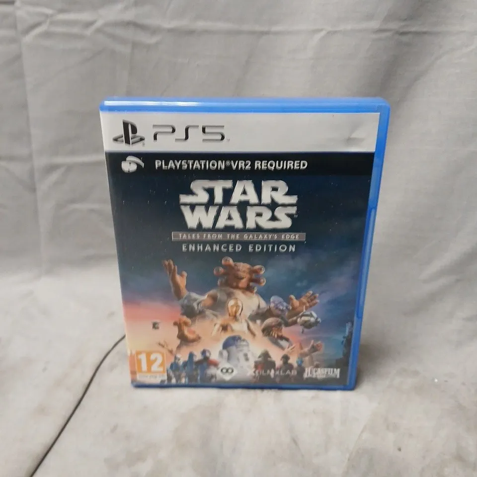 STAR WARS TALES FROM THE GALAXYS EDGE ENHANCED EDITION (PS5)