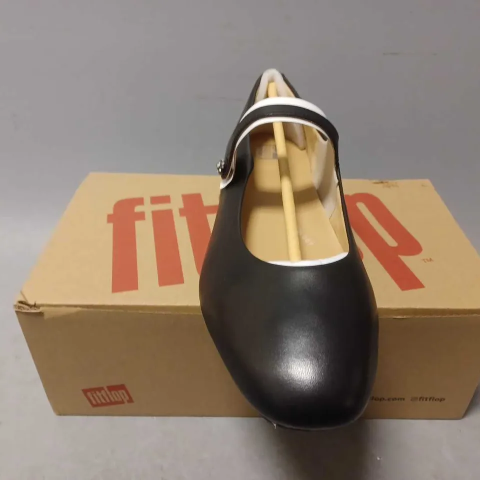 BOXED FITFLOP SOFT LEATHER MARY JANES - UK 7 