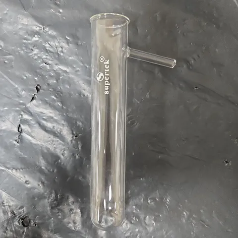 10 SUPERTEK RAPID TEST TUBES WITH SIDE ARMS (150X24MM) - COLLECTION ONLY
