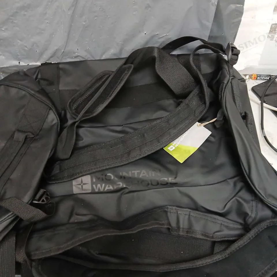 MOUNTAIN WAREHOUSE CARGO BAG 60L BLACK