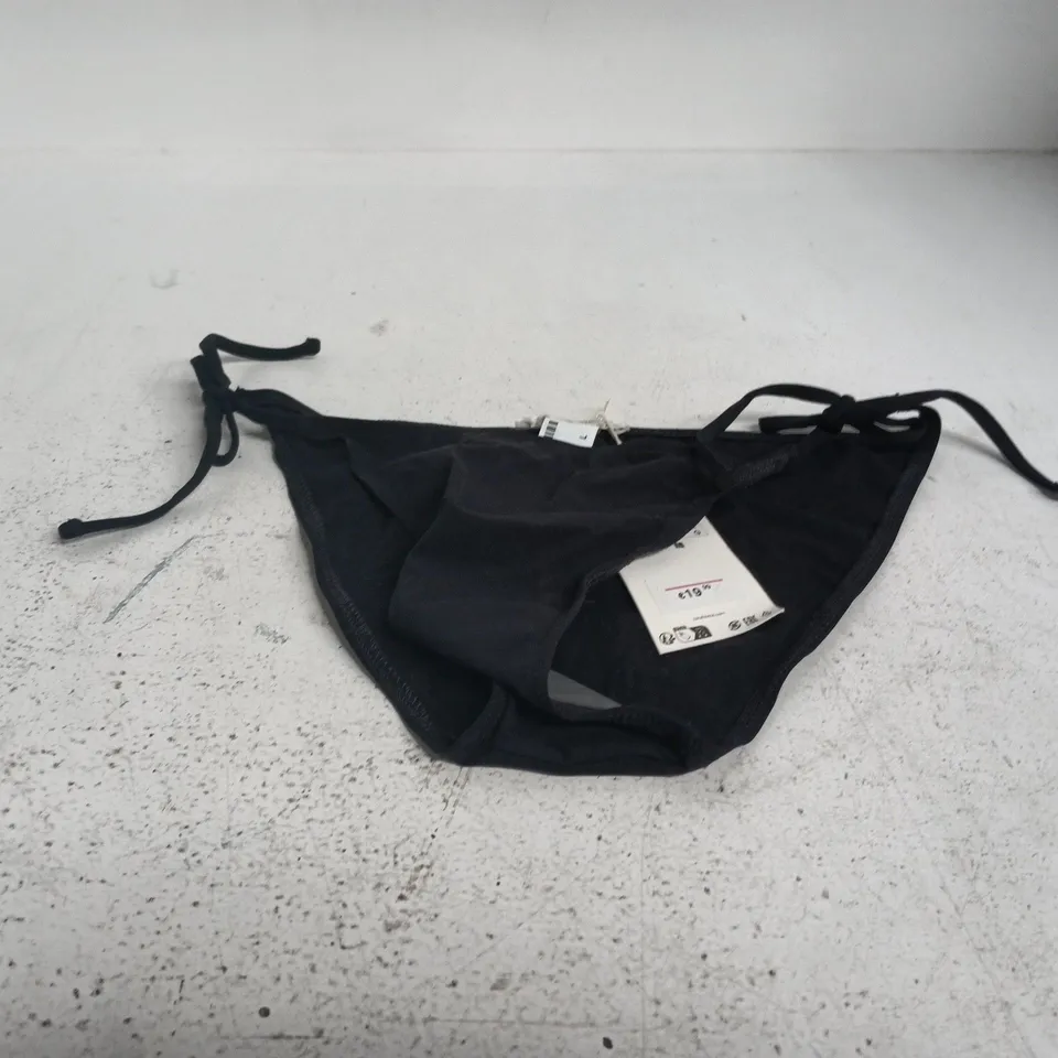 ZARA HOME BLACK BIKINI BOTTOM – WOMEN'S SWIMWEAR, SIZE L