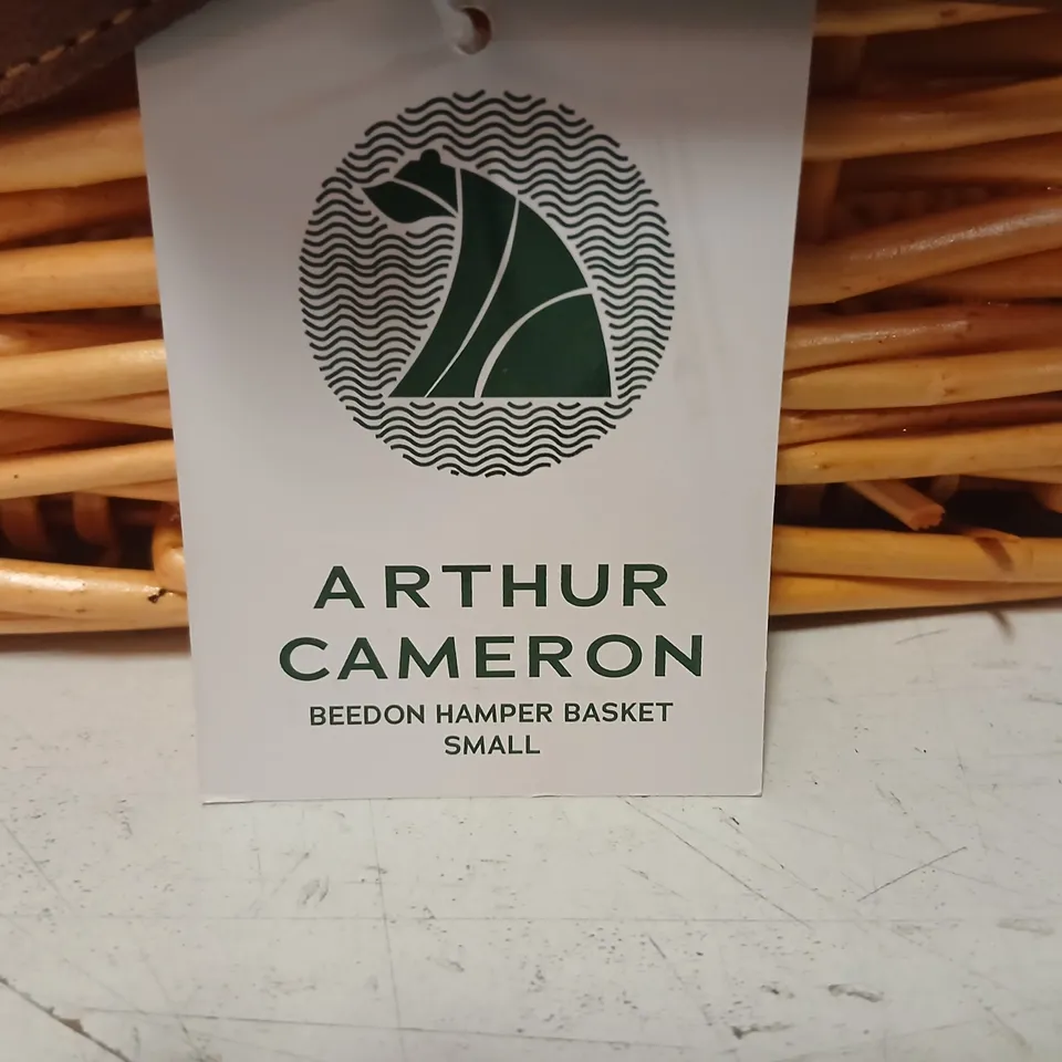 TEN ARTHUR CAMERON BEEDON HAMPER BASKET – SMALL