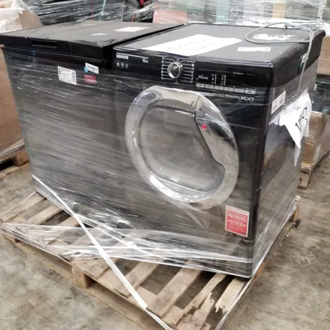HOOVER DXOC10TCEB FREESTANDING CONDENSER TUMBLE DRYER AND RUSSELL HOBBS RH142CF2002B 142L FREESTANDING BLACK - UNPROCESSED RAW RETURNS