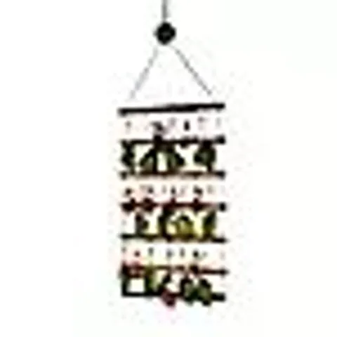 SARA BY SARA DAVIES PRE-LIT WOODEN WALL HANGING WITH VELVET BAG