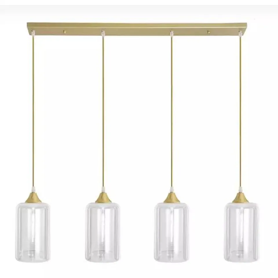 BOXED THE LIGHTING VAULT LEXINGTON PENDANT BAR GOLD (1 BOX)