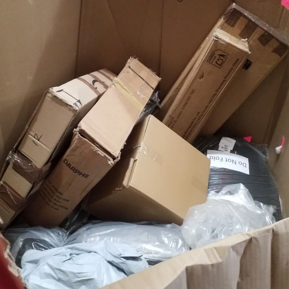 PALLET CONTAINING ASSORTED PRODUCTS INCLUDING 4-TIER MINI GREENHOUSE, BALL BEARING SLIDE, LED FAN LIGHT & SHOE RACK