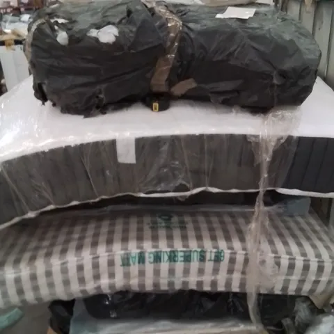 PALLET CONTAINING VARIOUS ASSORTED MATTRESSES AND DIVAN BED BASES