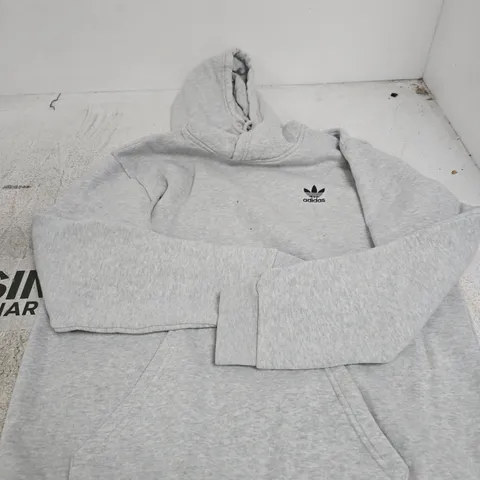 ADIDAS HOODIE – GREY, UK M 