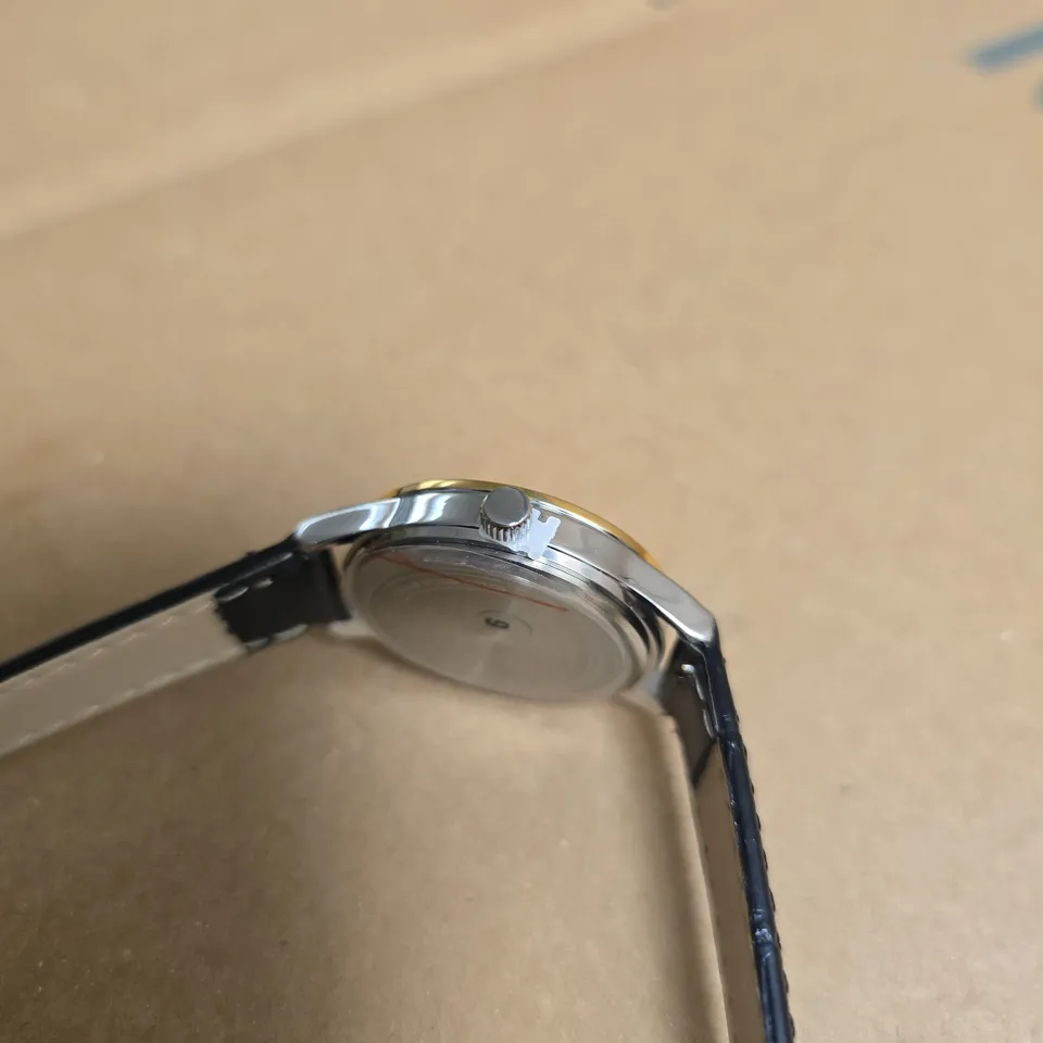 BAISHIQI STAINLESS STEEL LADIES WATCH WITH BLACK STRAP