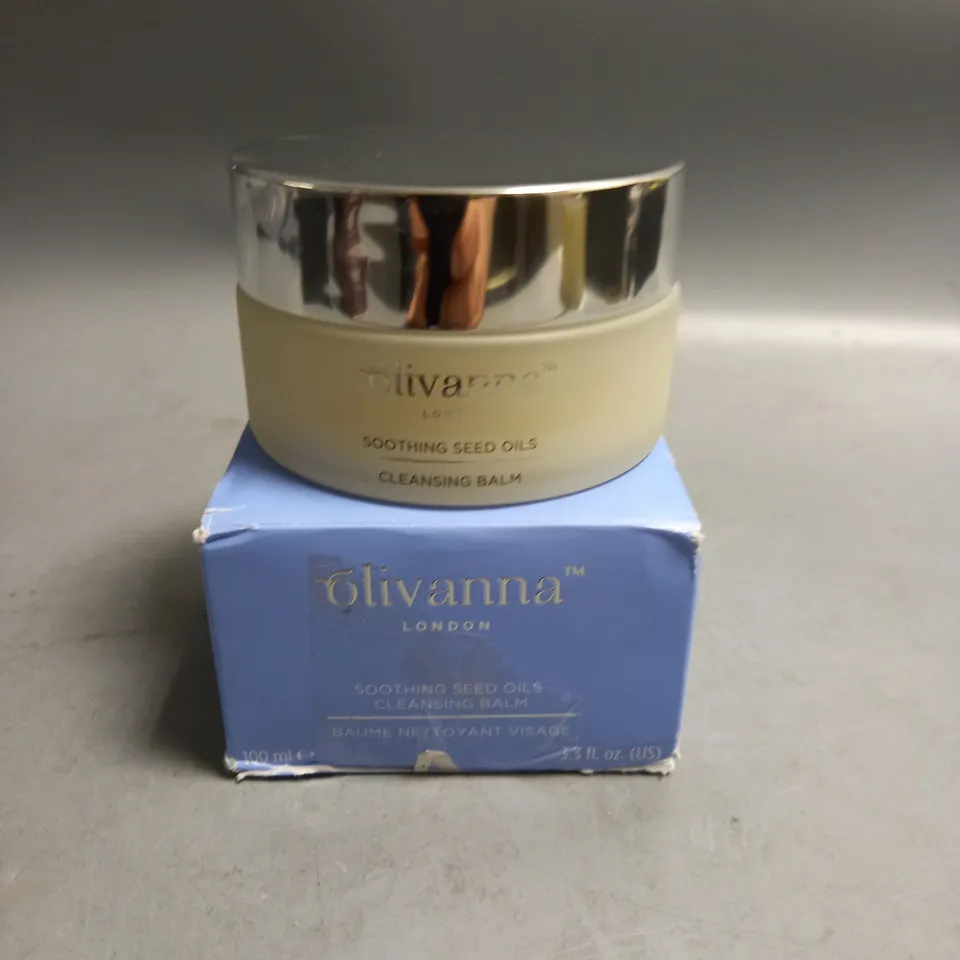 BOXED OLIVANNA SOOTHING SEED OILS CLEANSING BALM 100ML