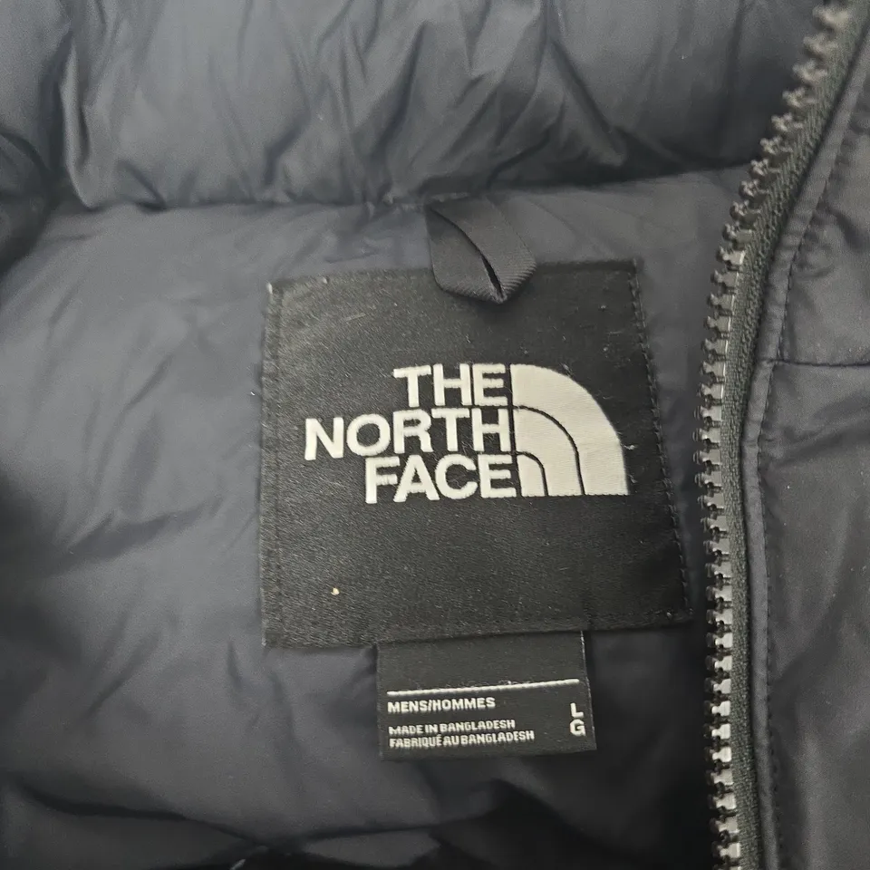 UK L THE NORTH FACE MEN'S PUFFER JACKET – BLACK