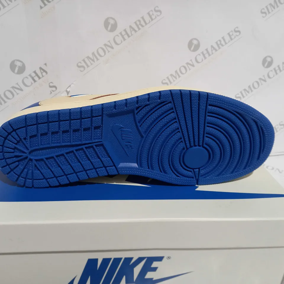 BOXED AIR JORDAN 1 LOW X TRAVIS SCOTT X FRAGMENT - UK SIZE 9.5