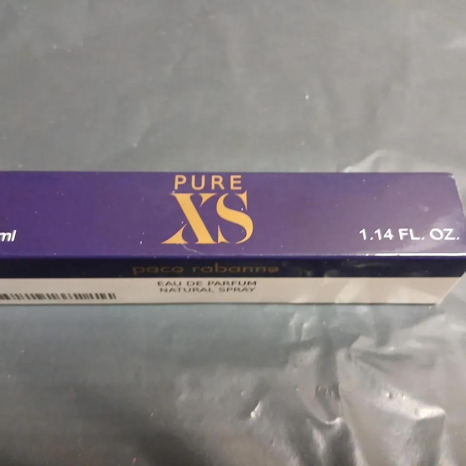 BOXED PACO RABANNE PURE XS 33ML