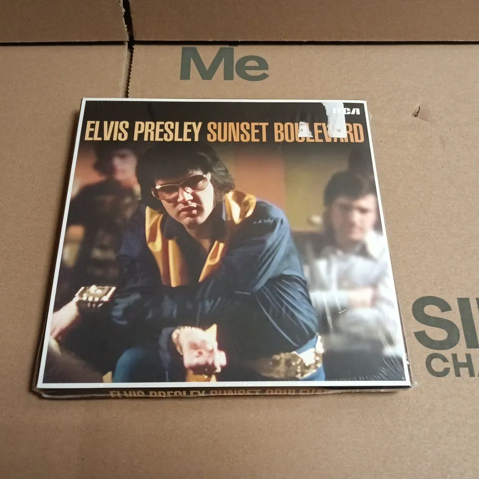 ELVIS PRESLEY SUNSET BOULEVARD – SEALED - VINYL LP
