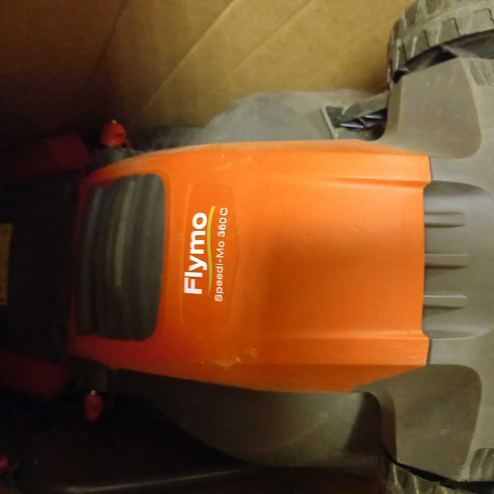 FLYMO SPEEDI-MO 360C ELECTRIC WHEELED LAWNMOWER