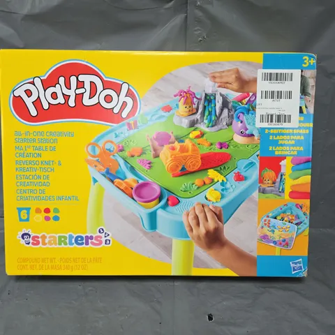 BOXED PLAY-DOH ALL-IN-ONE CREATIVITY STARTER STATION