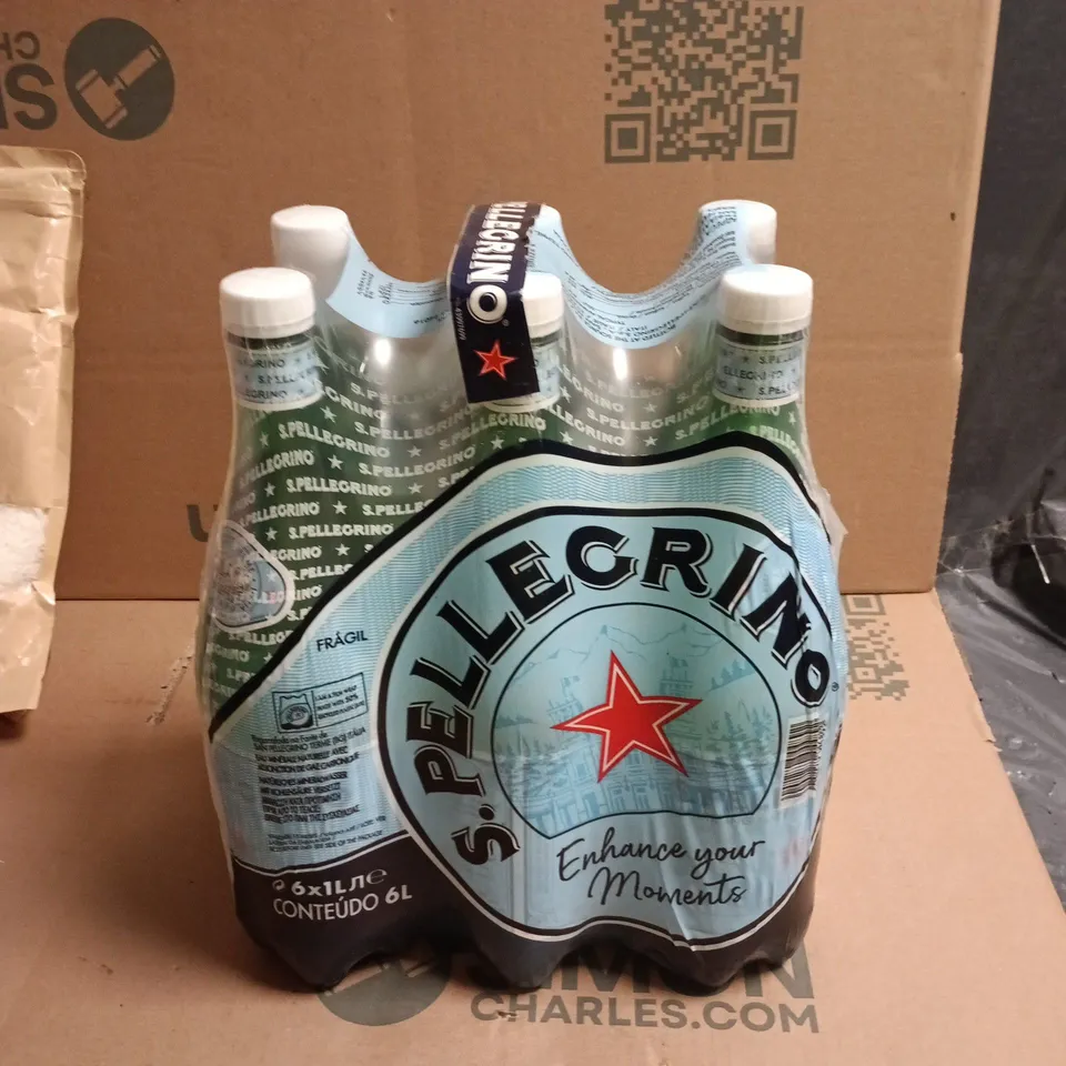 SAN PELLEGRINO 6 X 1L MINERAL WATER – SEALED PACK