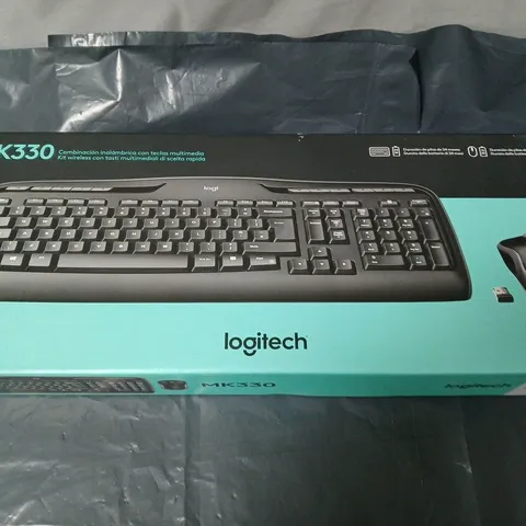 LOGITECH MK330 WIRELESS KEYBOARD & MOUSE SET – BOXED