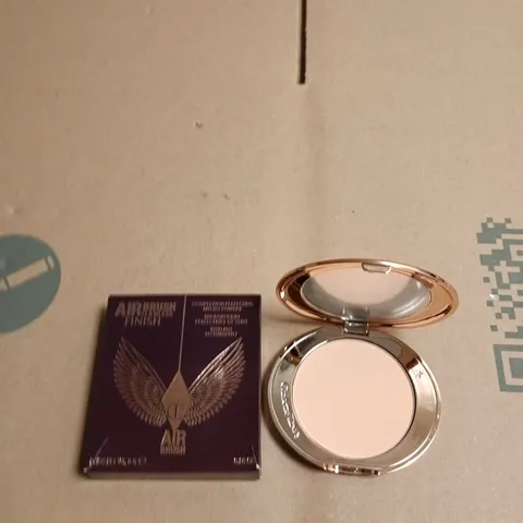 CHARLOTTE TILBURY AIR BRUSH FLAWLESS FINISH COMPLEX PERFECTING POWDER SHADE MEDIUM 8G