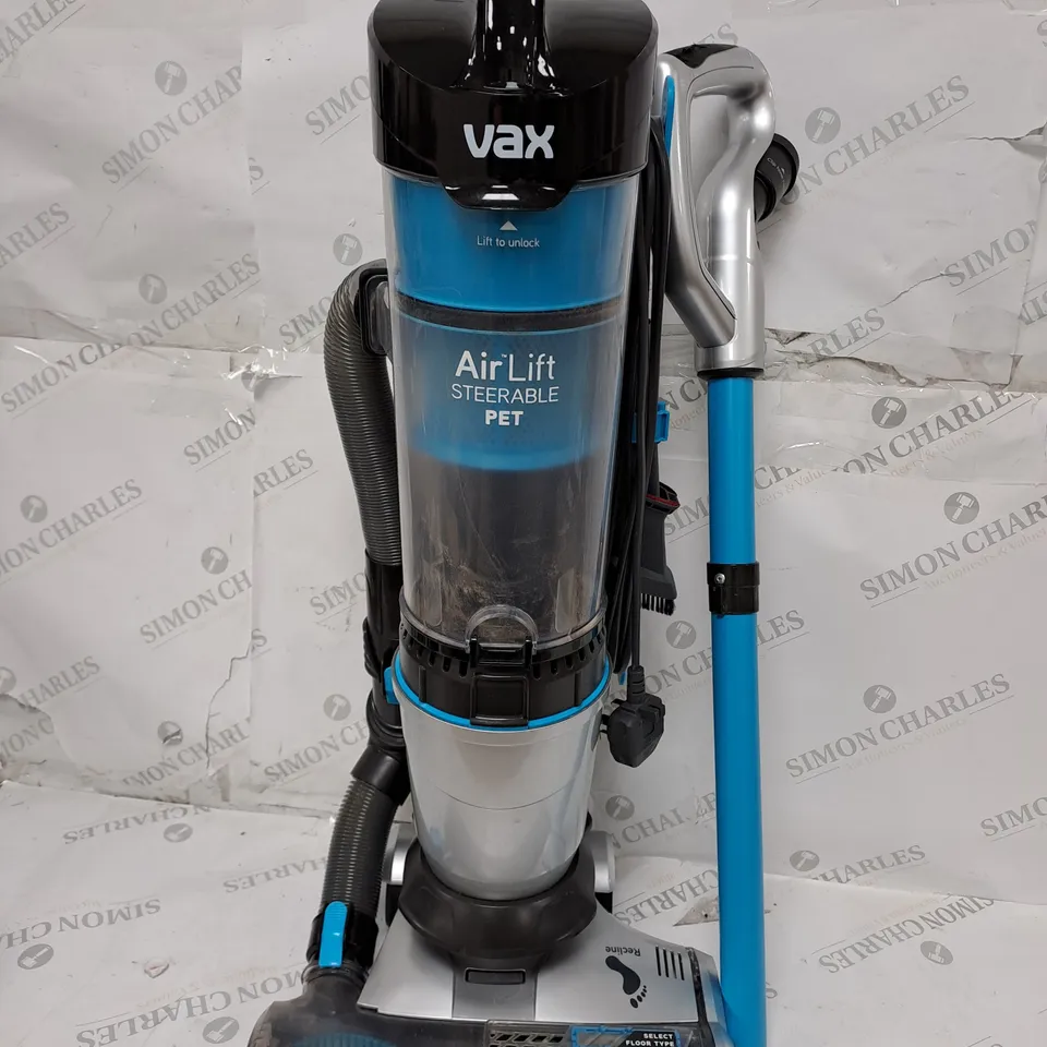VAX AIR LIFT STEERABLE PET UPRIGHT VACUUM CLEANER RRP £129