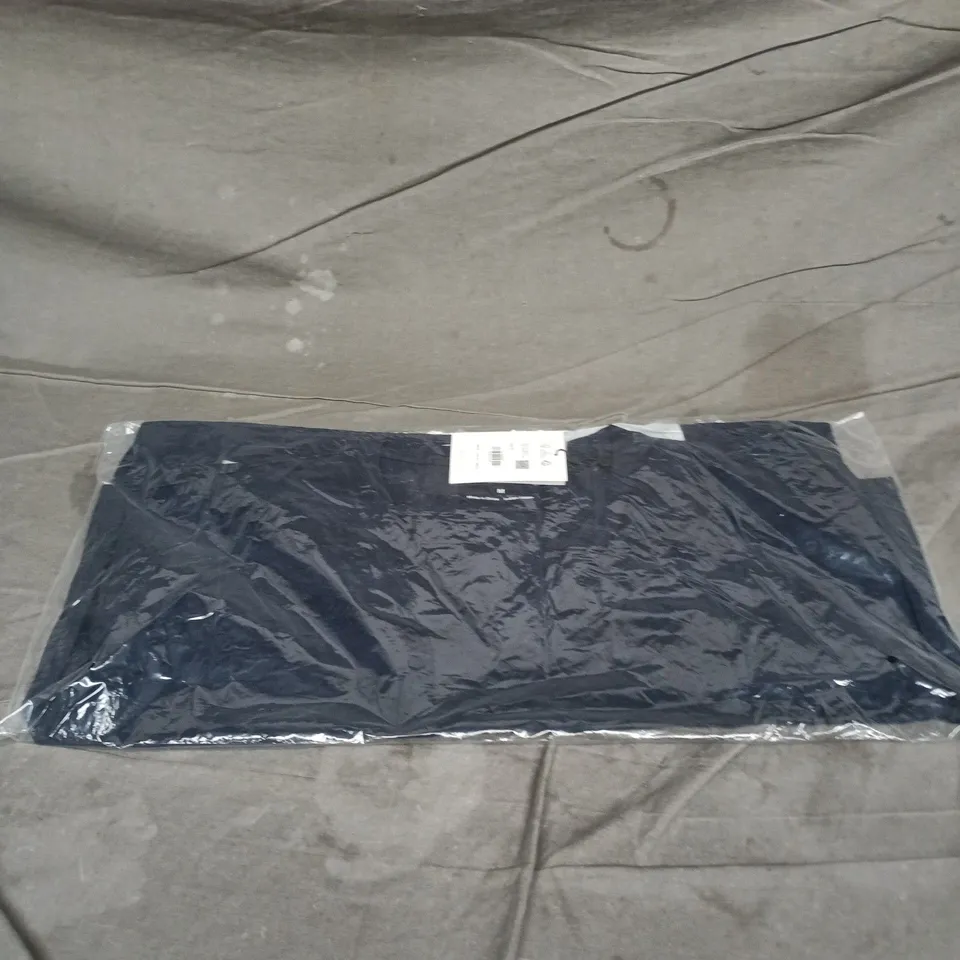 WHISTLES WILLA V-NECK CAP SLEEVE TEE – NAVY – SIZE M