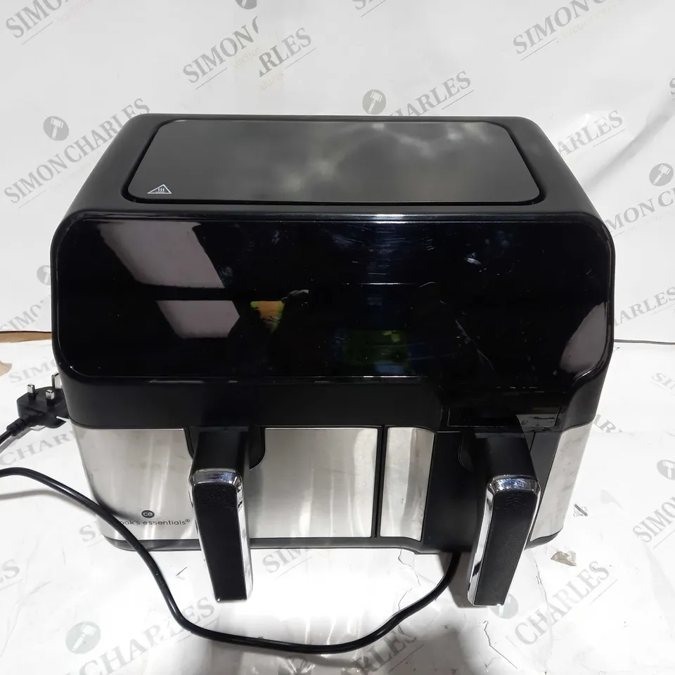 COOK'S ESSENTIALS 7.7L DUAL AIR FRYER